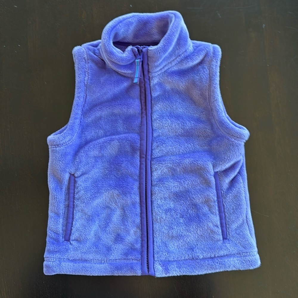 Land’s End fleece vest size 4